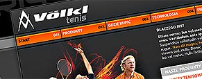 Voelkl Tenis - projekt strony www